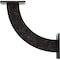 Ekena Millwork Bradford Steel Bracket, Antiqued Silver 2"W x 9"D x 9"H BKTM02X09X09BRASV - alternate 10
